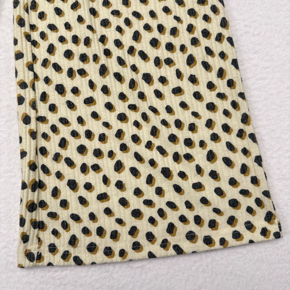 Beach Riot Hailey Pants Size Small Cheetah Print Wide Leg Relaxed Lounge Cropped - Picture 5 of 8